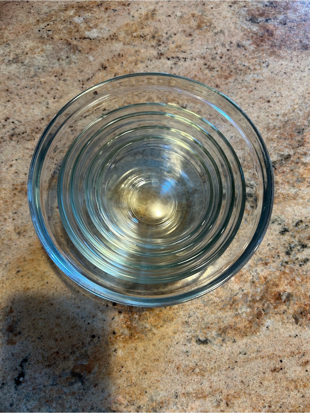 Bormioli Rocco Tempered Clear Glass Prep Bowl Set (5) 4C 2C 1.25C .75C .50C